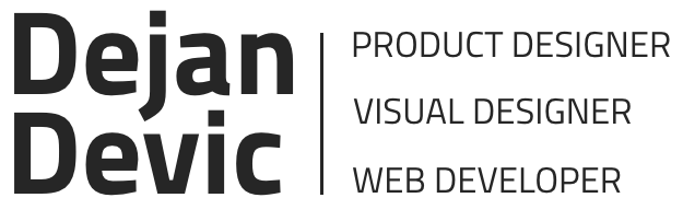 Dejan Devic — Product Designer, Visual Designer, Web Developer